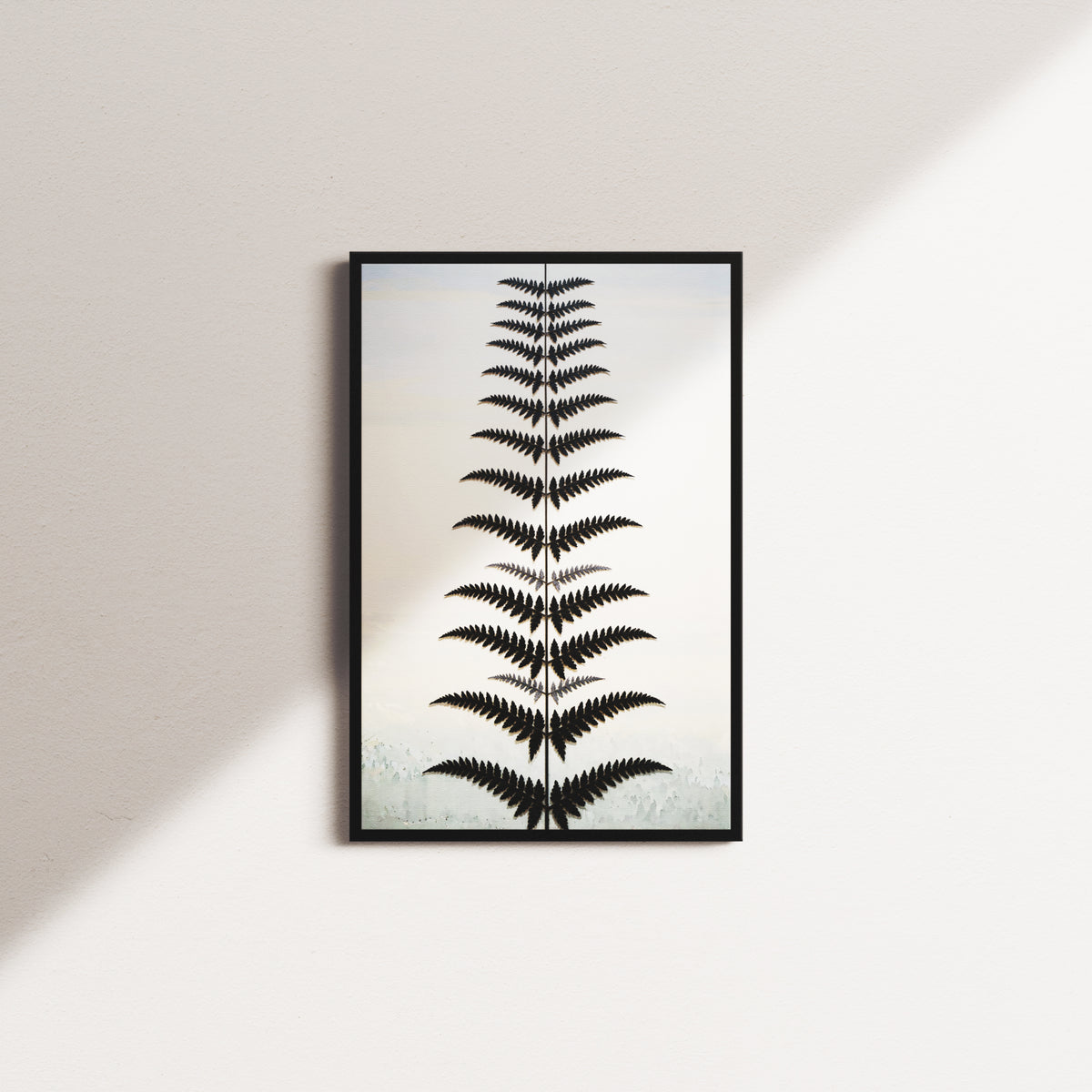 emerald whispers — black frame