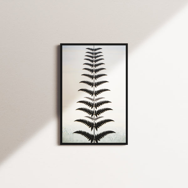 emerald whispers — black frame