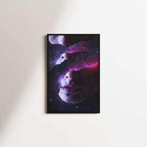 ethereal glimmer — black frame