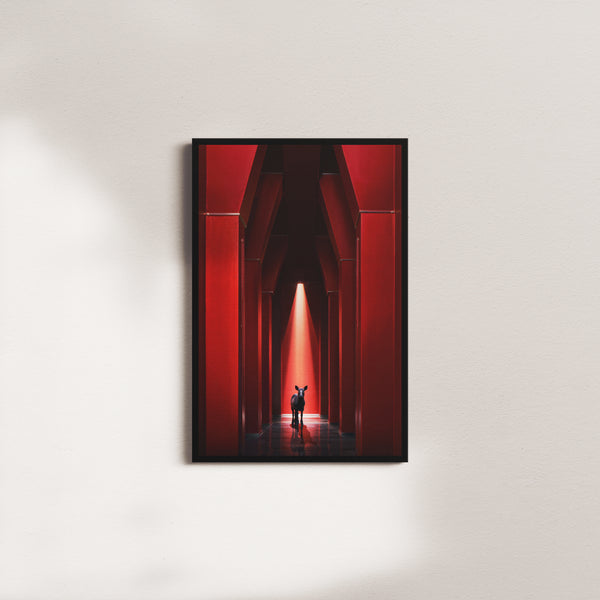 ethereal passage — black frame
