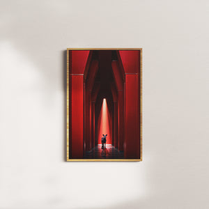 ethereal passage — oak frame