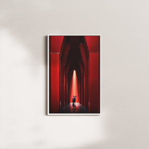 ethereal passage — white frame