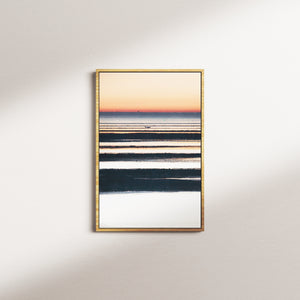 evening horizon — oak frame