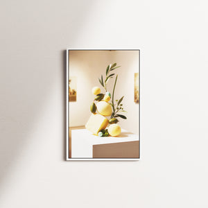 fruit harmony — white frame