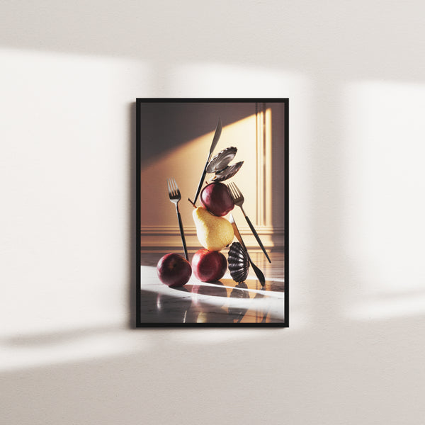 fruit symphony — black frame