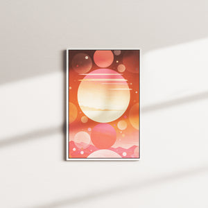 galactic horizon — white frame
