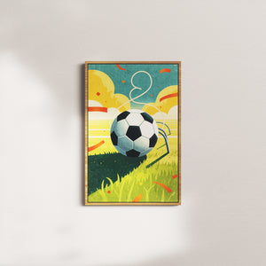 game day celebration — oak frame