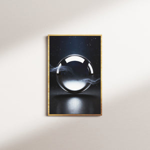 glimmering veil — oak frame