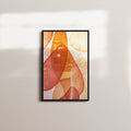 golden afterglow — black frame