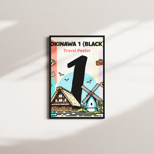 golden markup — black frame