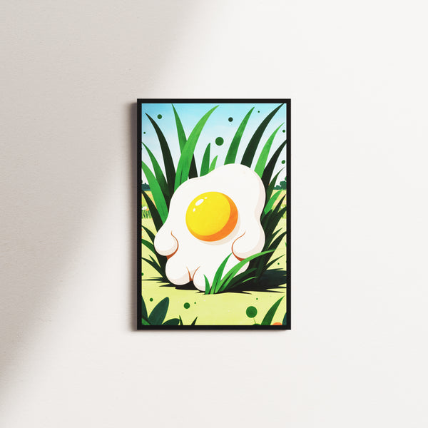 golden petal — black frame