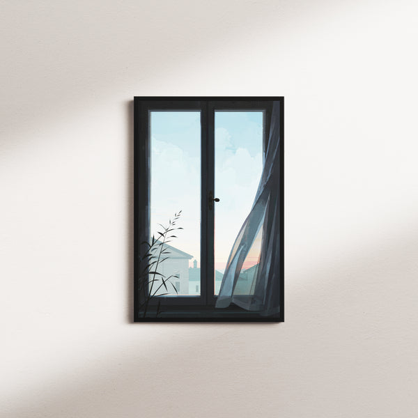 golden reverie — black frame