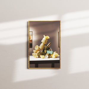 golden stone — oak frame