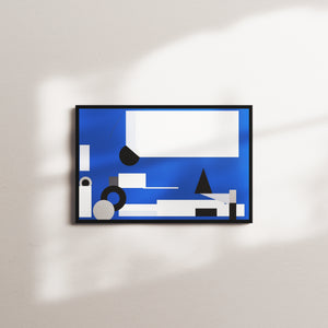 harbor balance — black frame