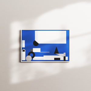 harbor balance — white frame