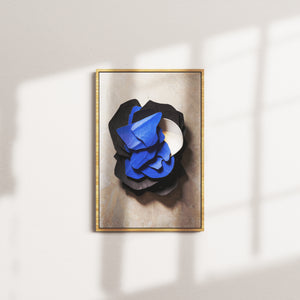 harbor bloom — oak frame