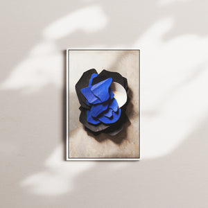 harbor bloom — white frame