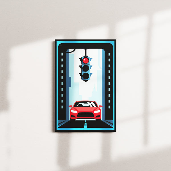 harbor facade — black frame