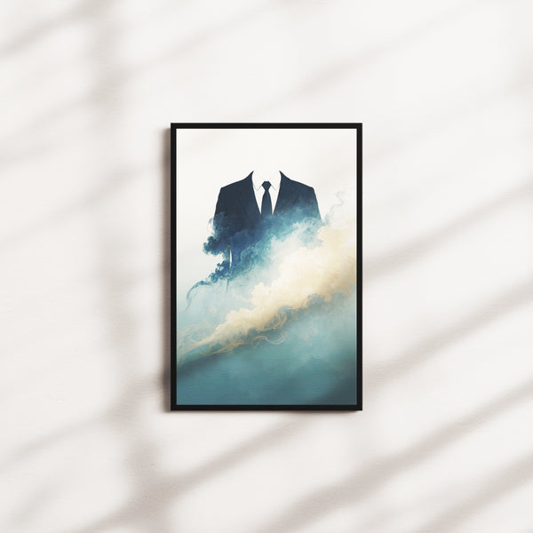 harbor veil — black frame