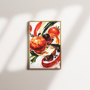 harvest symphony — oak frame