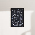 herbal whispers — black frame