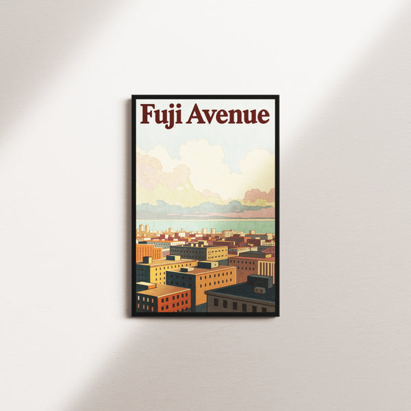 honey avenue portrait — black frame