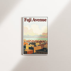 honey avenue portrait — white frame