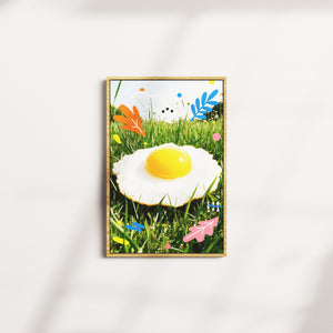 honey drift — oak frame