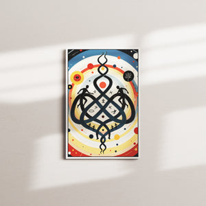 honey offering portrait — white frame