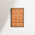 honey signal portrait — black frame