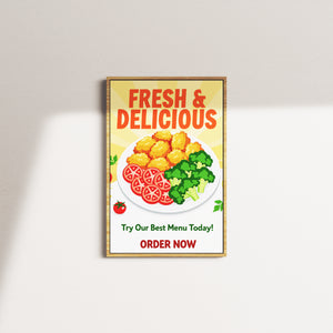 honey tone light — oak frame