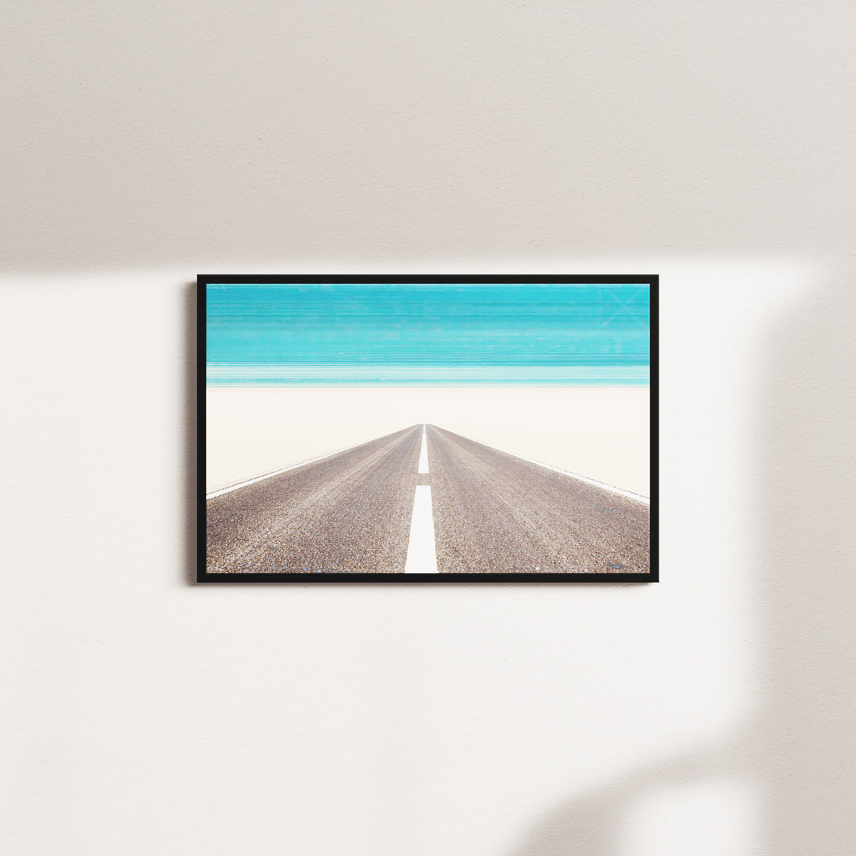 horizon path — black frame