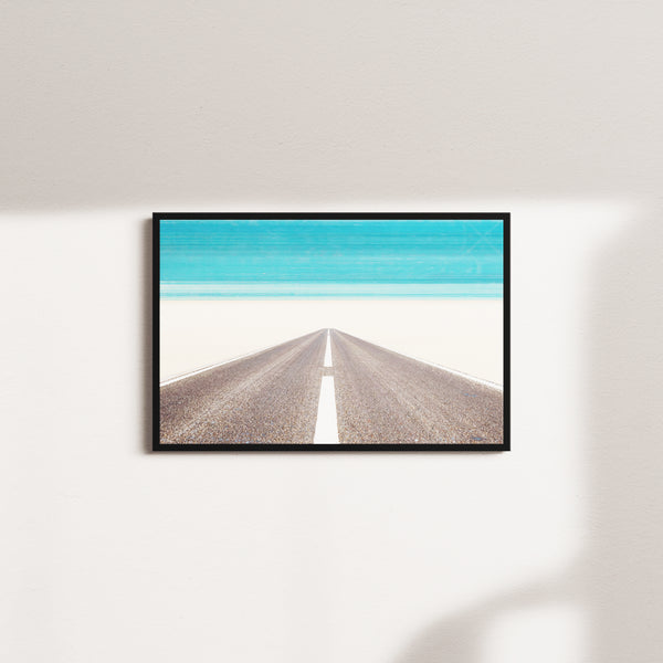 horizon path — black frame