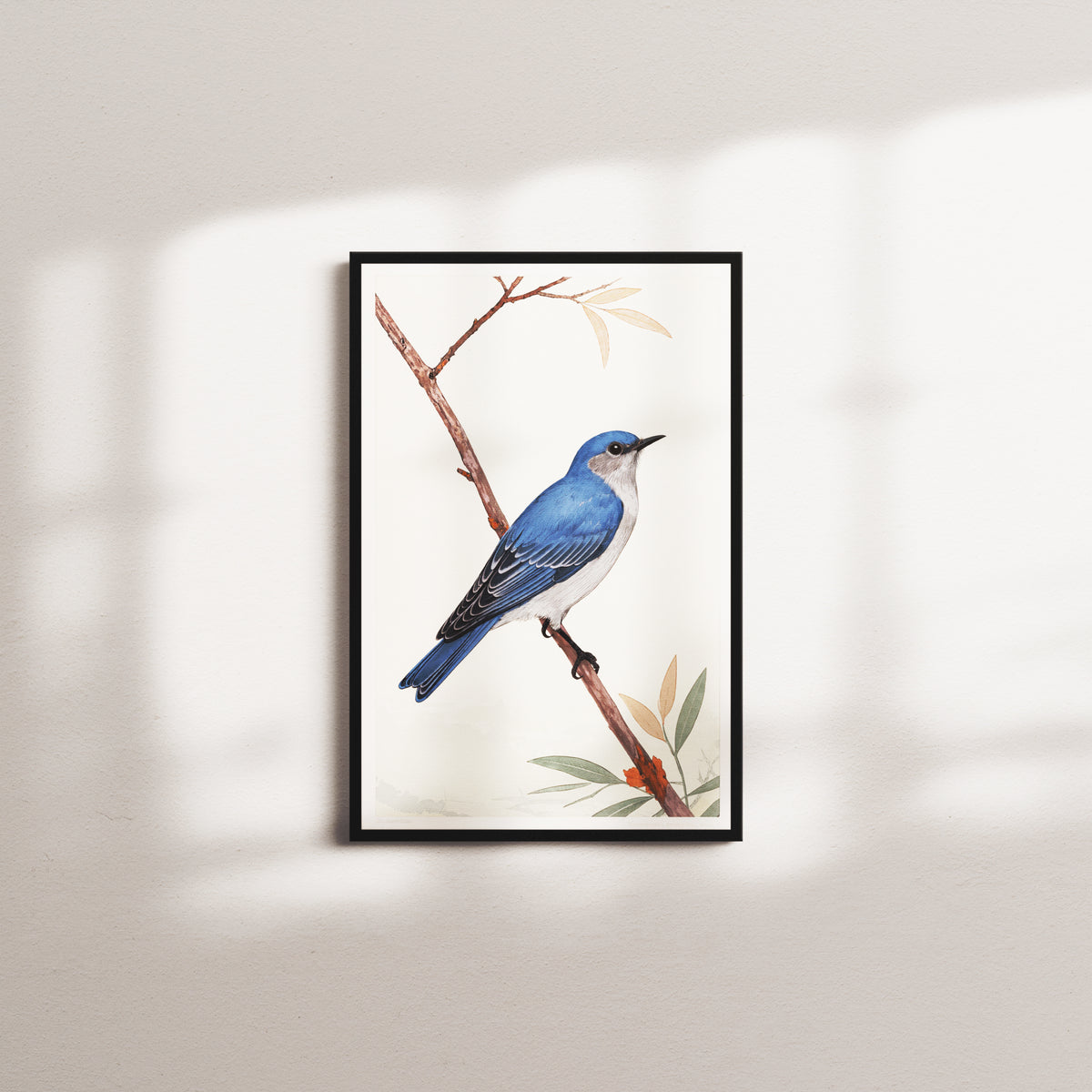 indigo beacon — black frame