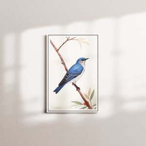 indigo beacon — white frame