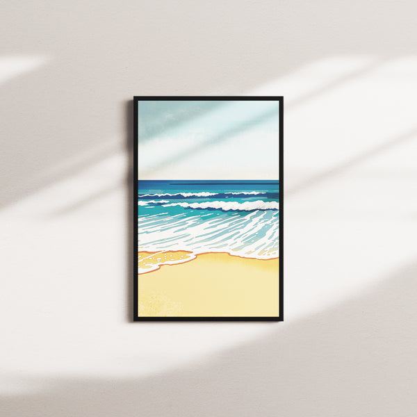 indigo break field — black frame