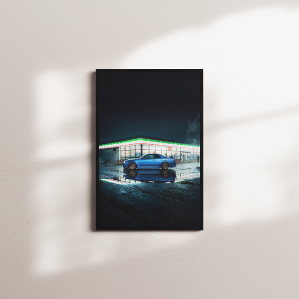 indigo circuit — black frame