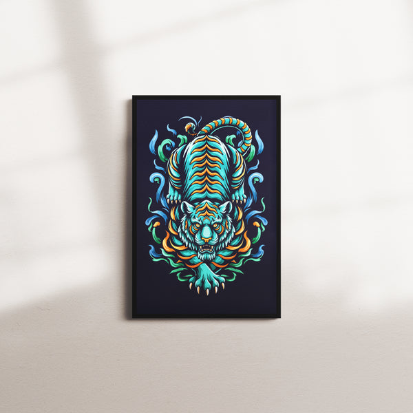 indigo current variation — black frame