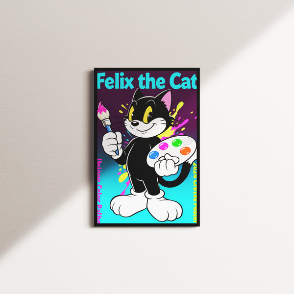 indigo emblem — black frame