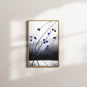 indigo horizon — oak frame