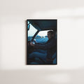 indigo lumen field — black frame