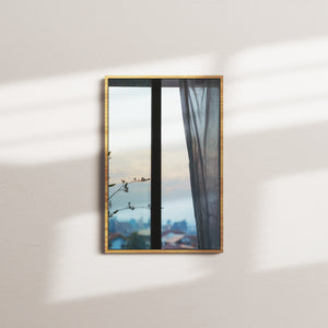 indigo reverie — oak frame