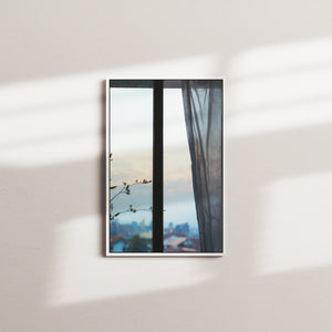 indigo reverie — white frame