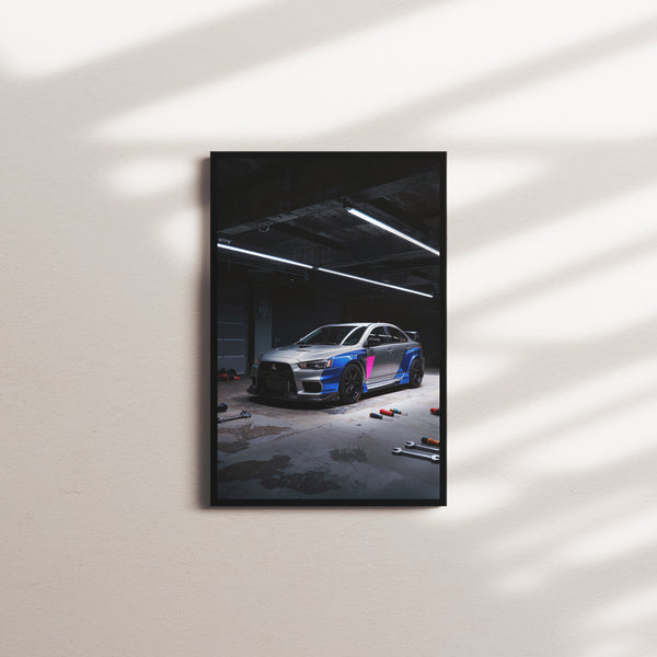 indigo signal — black frame
