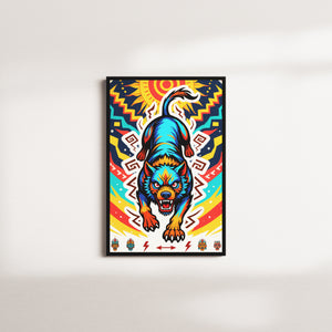 indigo tone — black frame