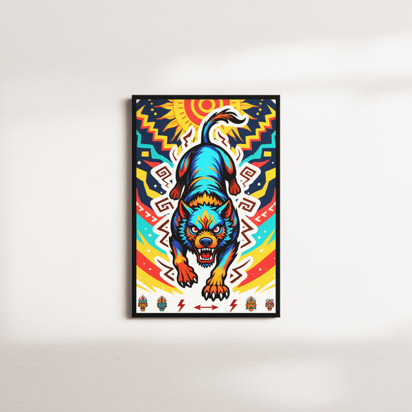 indigo tone — black frame