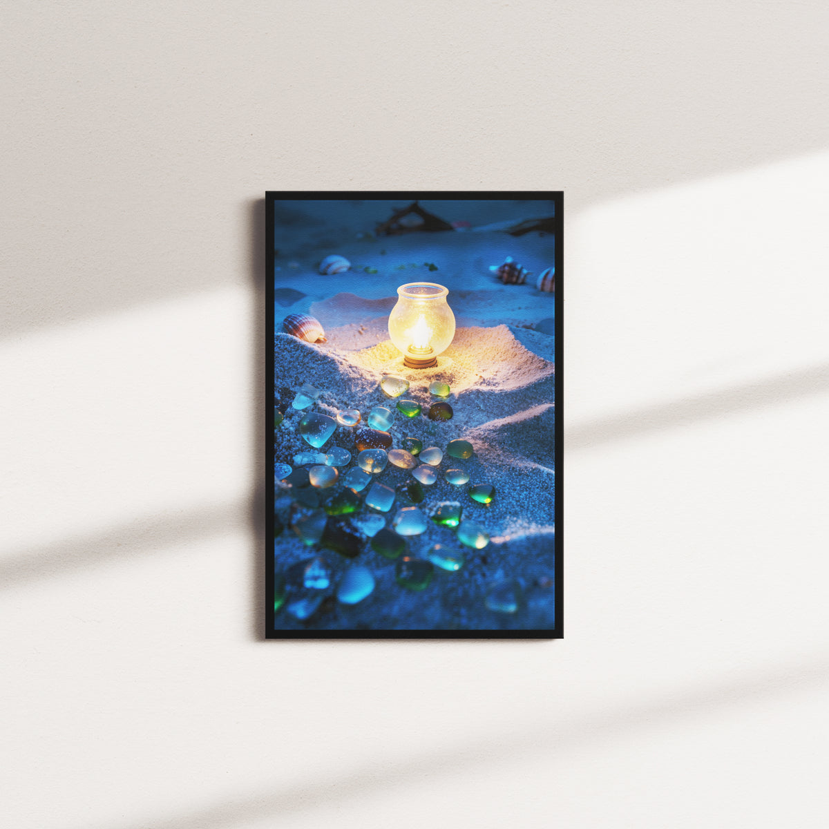 indigo wake — black frame