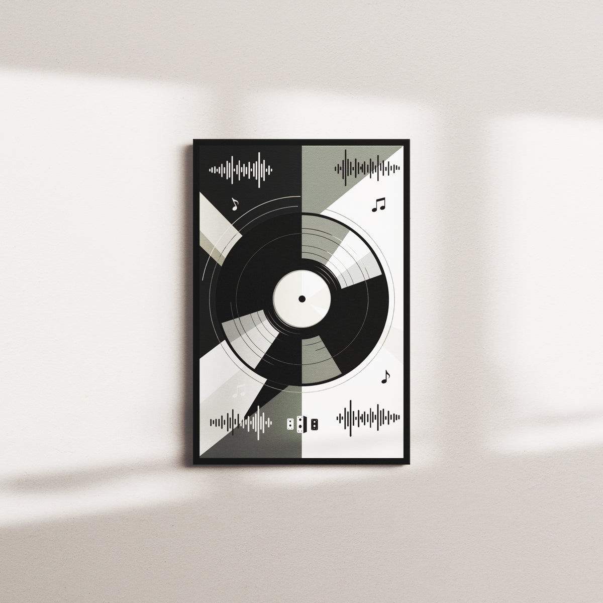 ink break — black frame