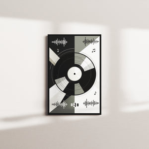 ink break — black frame