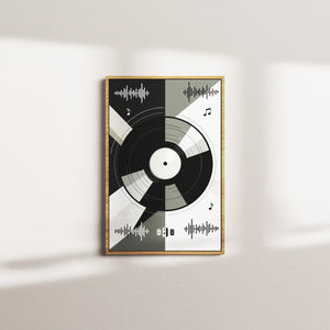ink break — oak frame